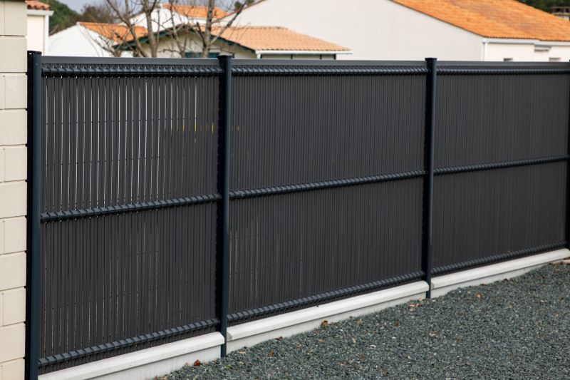 Modern Metal Fence