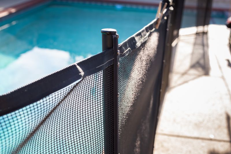 Mesh Pool Fence Example